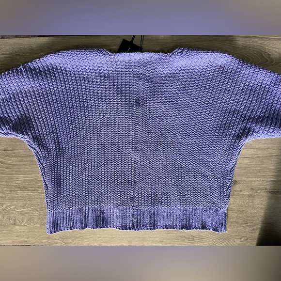NWT Lavender Knit Sweater - Picture 2 of 6